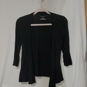 Black cardigan